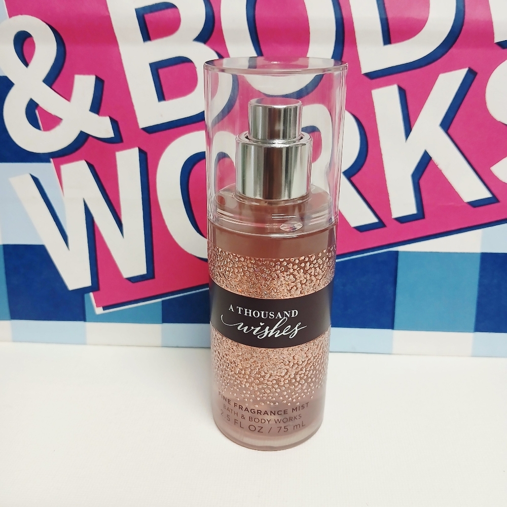 Bath and Body Works A Thousand Wishes Travel Size Fine Fragrance Mist 2.5 fl oz